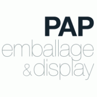 PAP emballage & display Logo PNG Vector