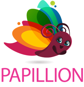 Papillon Logo Vector