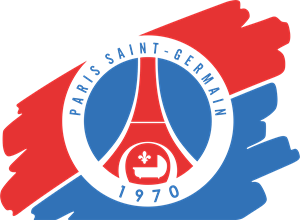 Paris Saint Germain 90's Logo PNG Vector