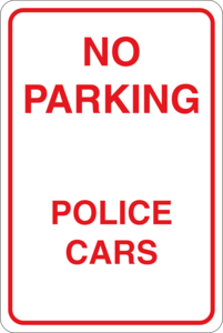 Parking Police cars Logo PNG Vector