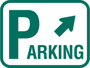 PARKING TRAFFIC SIGN Logo PNG Vector