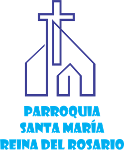 Parroquia Santa María Reina del Rosario Logo Vector
