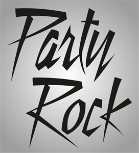Party Rock Logo PNG Vector