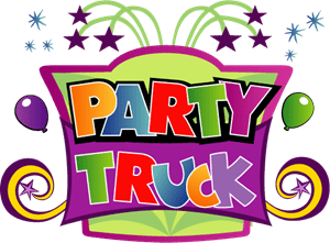 Party Truck Logo Vector