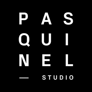 PASQUINEL Studio (White) Logo PNG Vector