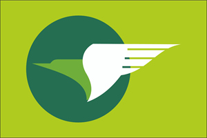 Pássaro Verde Logo Vector