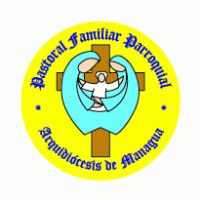 Pastoral Familiar Parroquial Logo Vector