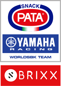Pata Yamaha With Brixx WORLDSBK Logo Vector