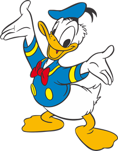 Pato Donald Logo PNG Vector