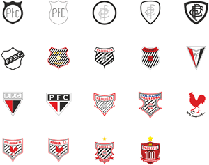 Paulista Futebol Clube - Jundiaí / SP Logo PNG Vector