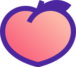 Peach Logo PNG Vector