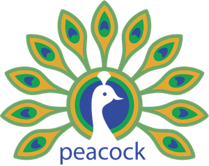 Peacock Logo PNG Vector