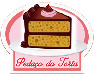 Pedaço da Torta Logo Vector
