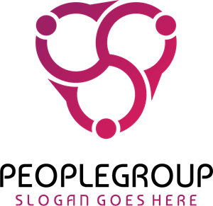 People Group Logo Vector