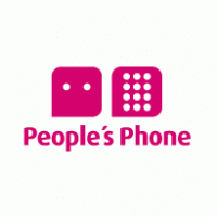 People's Phone Logo Vector
