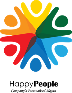 People Shape Logo PNG Vector