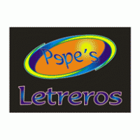 Pepes Letreros Logo PNG Vector