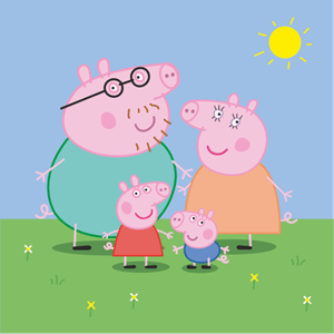 peppa pig Logo PNG Vector (CDR) Free Download