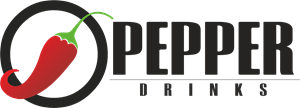 Pepper Drinks Logo Vector