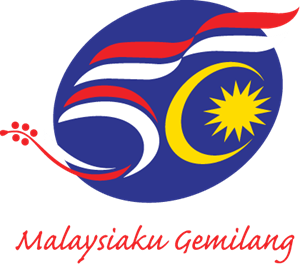 Perayaan Hari Kemerdekaan Ke-50 Logo Vector