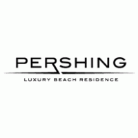 Pershing Luxury Beach Residence Logo PNG Vector