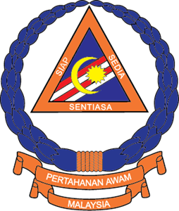 Pertahanan Awam Malaysia Logo PNG Vector