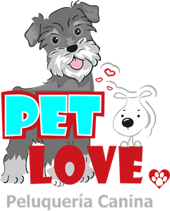 Pet Love, Peluquería Canina Logo PNG Vector