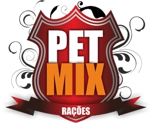 Pet Mix Rações Logo PNG Vector