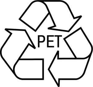 PET Recycling Logo PNG Vector