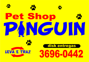 pet shop Pinguim Logo PNG Vector