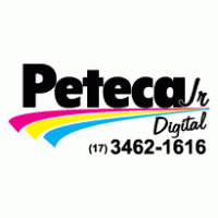 Peteca Jr Digital Logo PNG Vector
