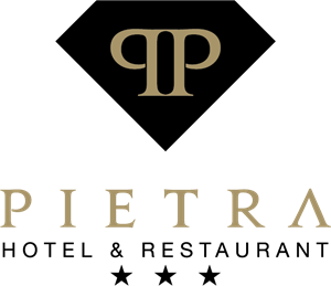 Pietra Hotel Restaurant Logo Vector