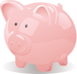 Piggy bank Logo PNG Vector