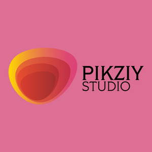 PikZiy Studio Logo PNG Vector