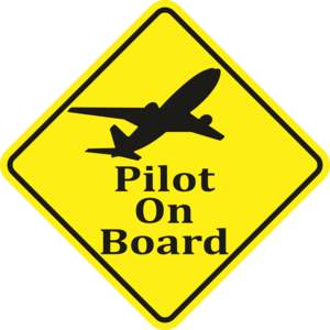 Pilot On Board Logo PNG Vector