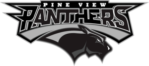 Pine View Panthers Logo PNG Vector