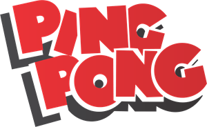 Ping Pong Logo PNG Vector