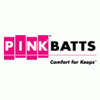 Pink Batts Logo PNG Vector