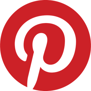 Pinterest badge Logo Vector