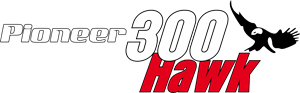 Pioneer 300 Hawk Logo Vector