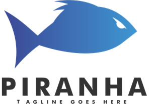Piranha Logo PNG Vector