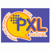 Pixel Digital Logo Vector