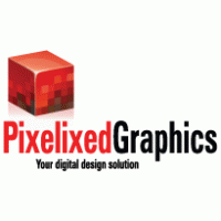 Pixelized Graphics Logo PNG Vector