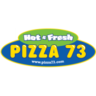 Pizza 73 Logo PNG Vector