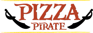 Pizza Pirate Logo Vector