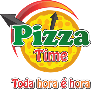 Pizza Time Logo Vector
