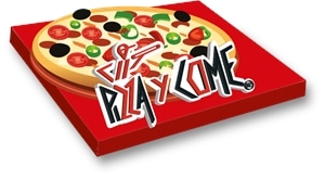 Pizza y Come Logo PNG Vector