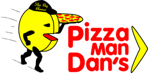 PizzaMan Dan's Logo PNG Vector
