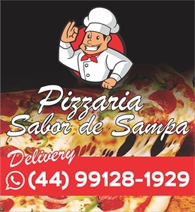Pizzaria Sabor de Sampa Logo PNG Vector