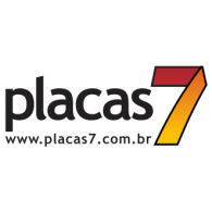 Placas 7 Sete Lagoas MG Brasil Logo Vector